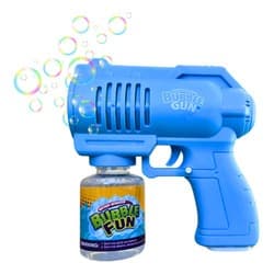 Arminha Pistola de Brinquedo Máquina Lança Bolha de Sabão Bubble Gun 10 Furos Menino/Menina