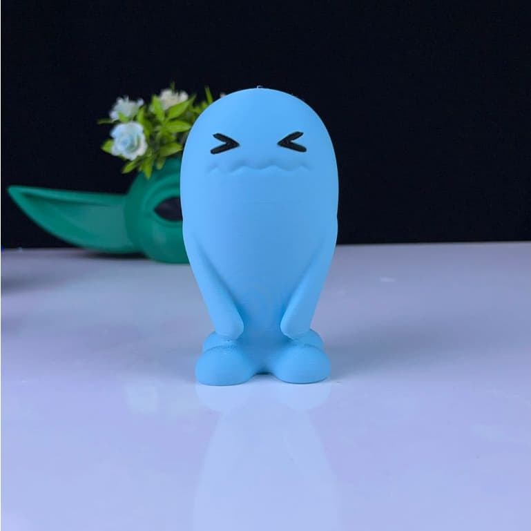 Pokemon Wobbuffet boneco action figure impressão 3D
