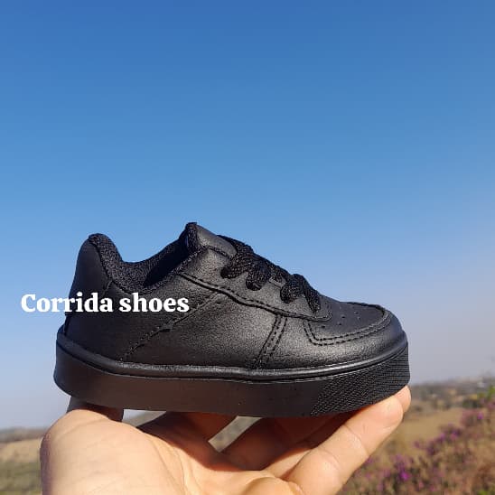 Tênis Infantil unissex casual preto