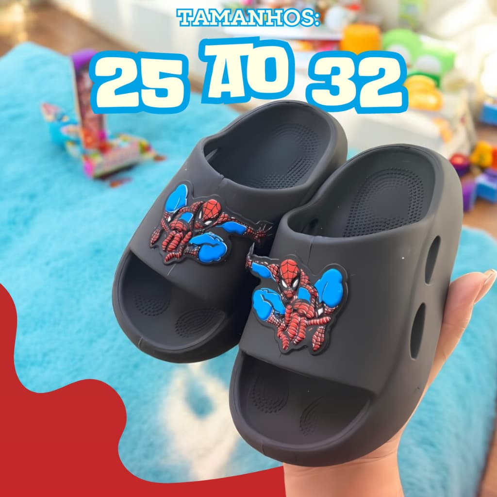Chinelo Nuvem Slide pala Infantil Menino Menina Sandália Criança 25 ao 32 confortável ante derrapante