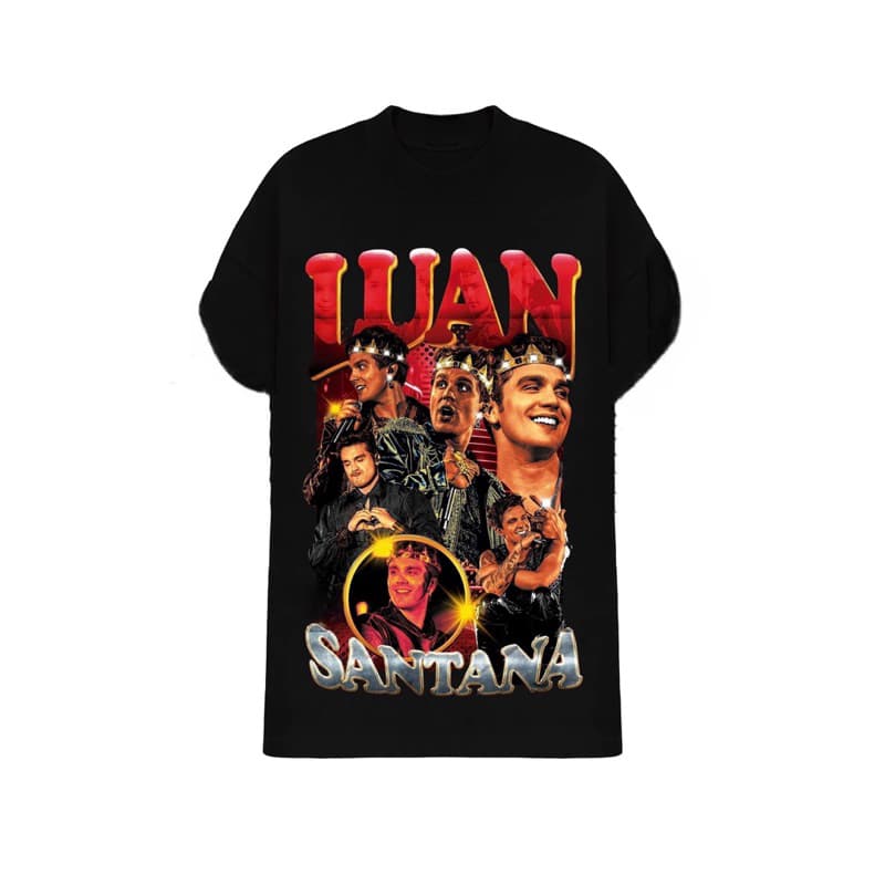 Camiseta Algodão Tshirt Luan Santana Cantor Unissex