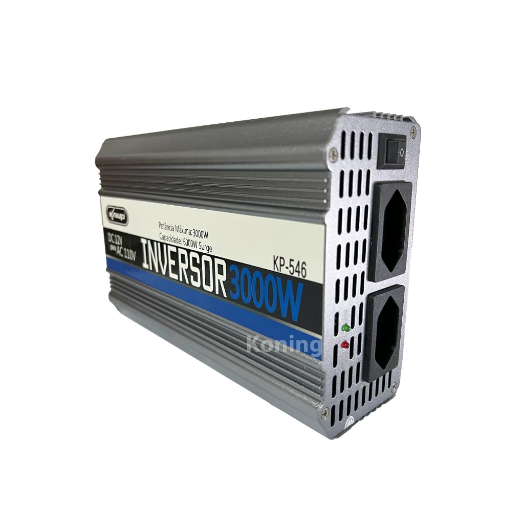 Inversor De Tensão 12v 110v 3000w Conversor Transformador
