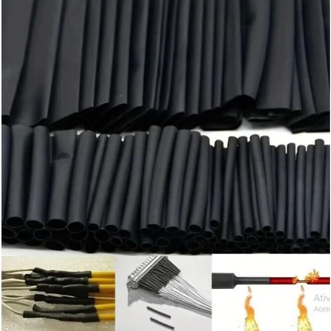 Tubo Termorretrátil Impermeável, Luva de Isolamento, Proteção Universal para cabos/fios