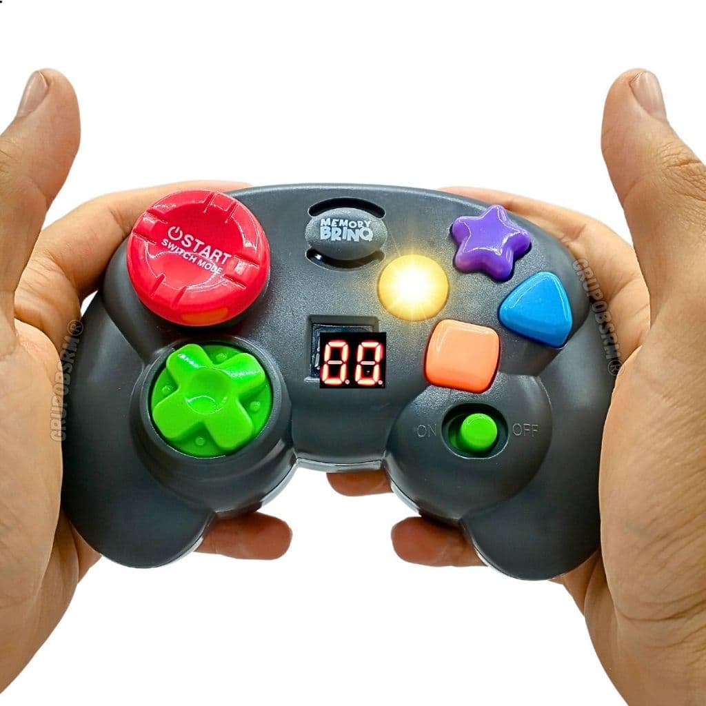 Brinquedo jogo da memoria eletrônico  pedagógicos infantil com pilhas inclusas brinquedo educativo