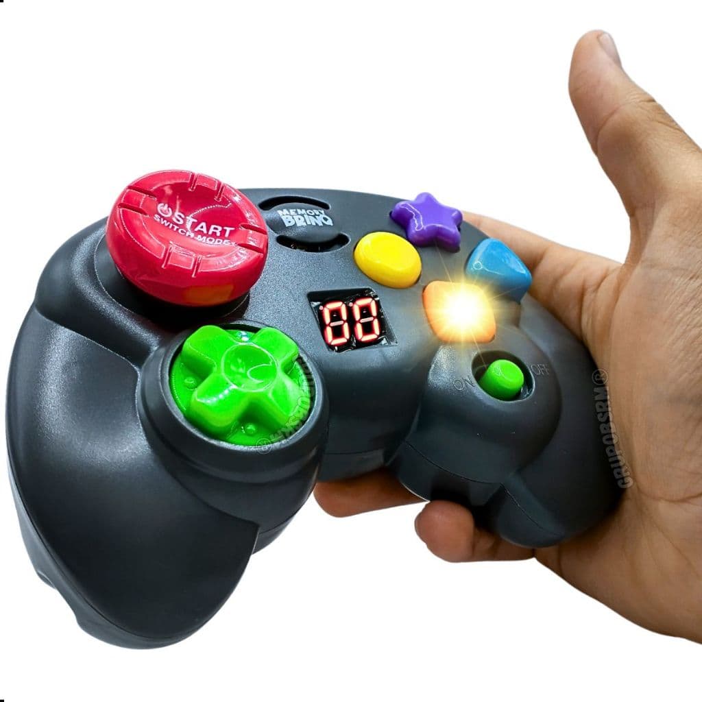 Jogo da memoria eletrônico jogos pedagógicos infantil brinquedo educativo didatico brinquedos educacionais ludica