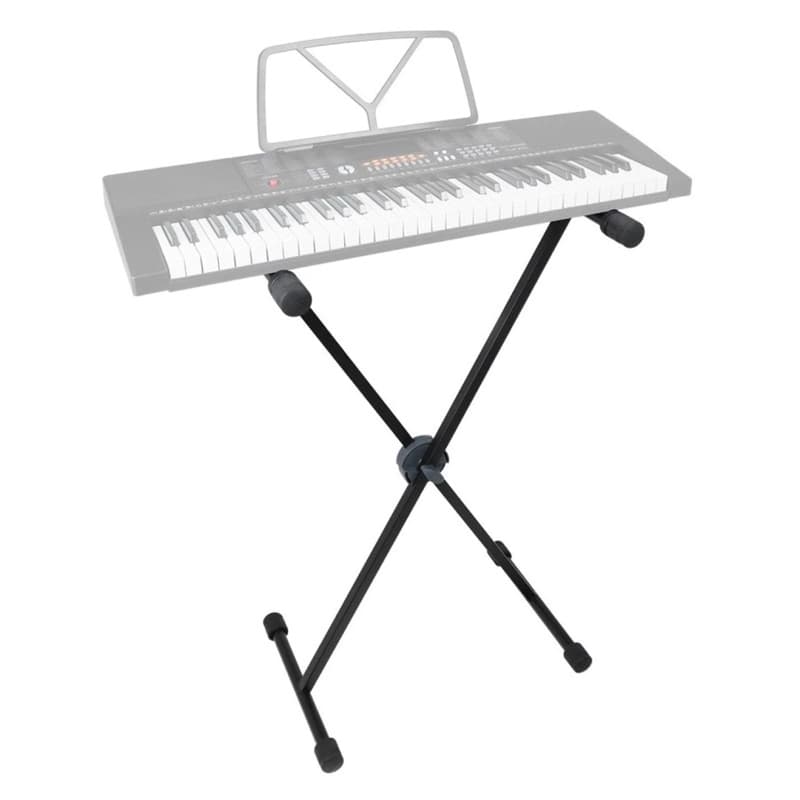 suporte teclado piano digital Estante Em X Musical Universal Reforçado