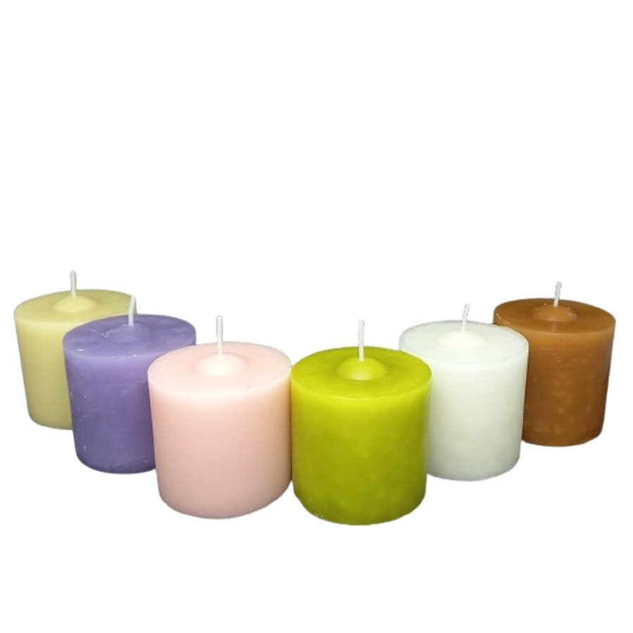 Kit 6 Velas 90g Aromáticas Perfumadas Decorativas - Arcanjo Velas