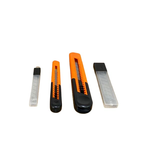 kit 2 estiletes de lamina larga e estreita + Refil de Lâminas WJ 902