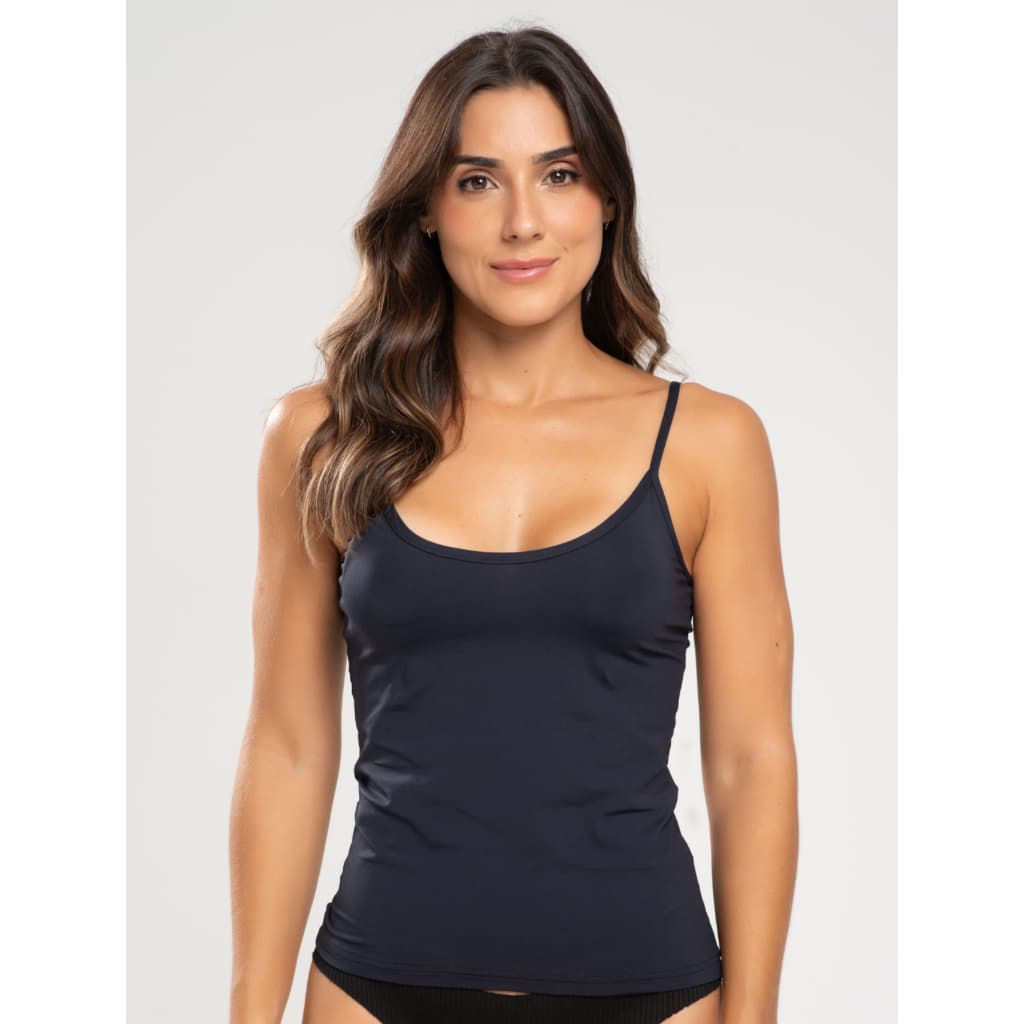 Camiseta Feminina em Poliamida Super Premium Zero Transparência