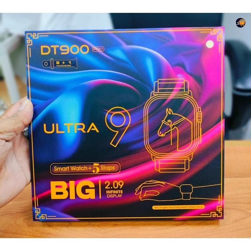 Smartwatch S100, DT900 e S9 Ultra Faz ele Recebe Ligações Pulseiras, Relógio Inteligente Nacional