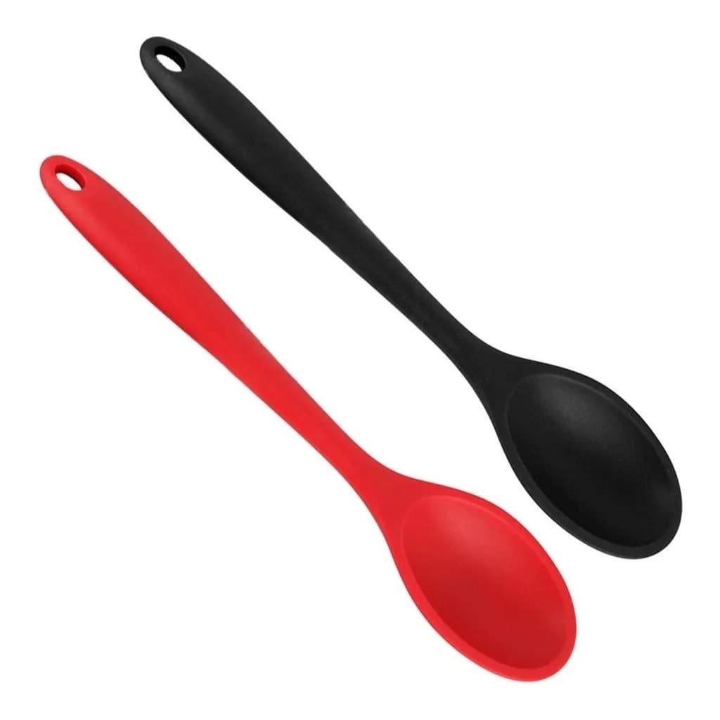Colher de Silicone 27x6cm Linha Garbo