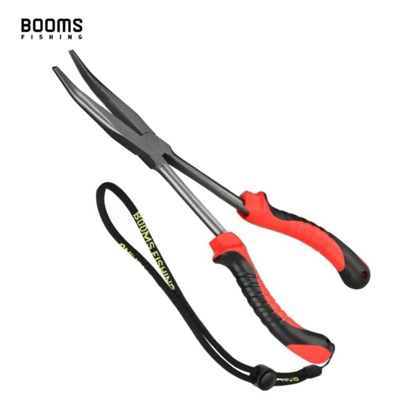 Alicate de pesca bico longo PREMIUM revestido de teflon Booms