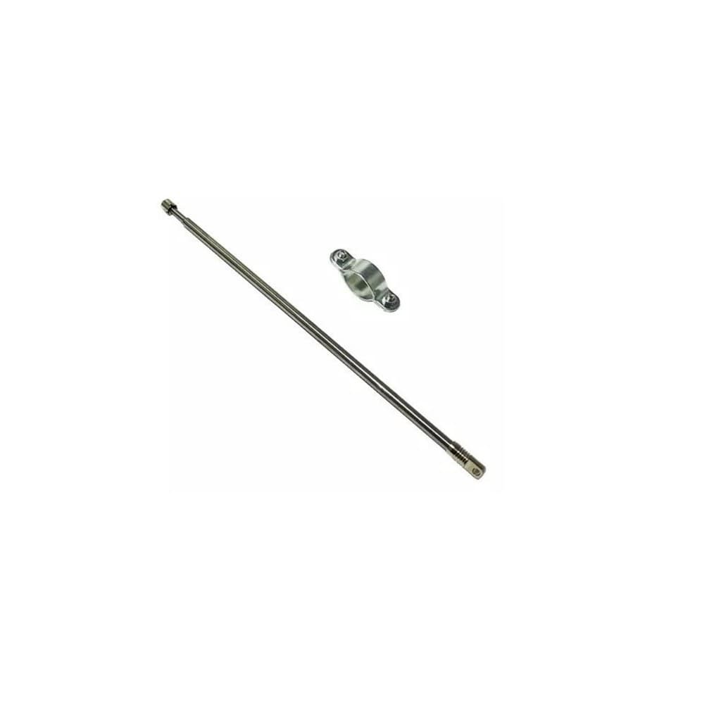 Antena Corta Linha Pipa Moto Universal 3 Estágios Trilha Motoboy