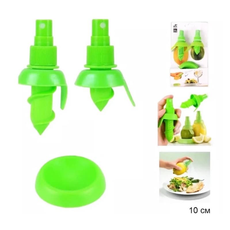 Spray Borrifador Prático Direto Na Fruta limão laranja