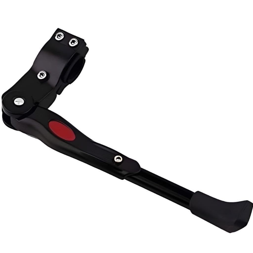 Descanso Lateral Pezinho Alumínio  Para Bike  Regulavel Emborrachado Com Apoio Aluminio Mtb Speed