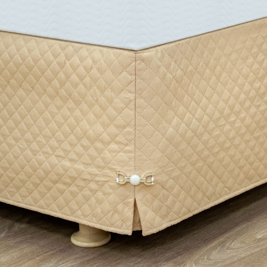 Saia Box Casal Padrão Matelada Box Bau Com Pingente Luxo Moderno Luxuoso 180 Fios