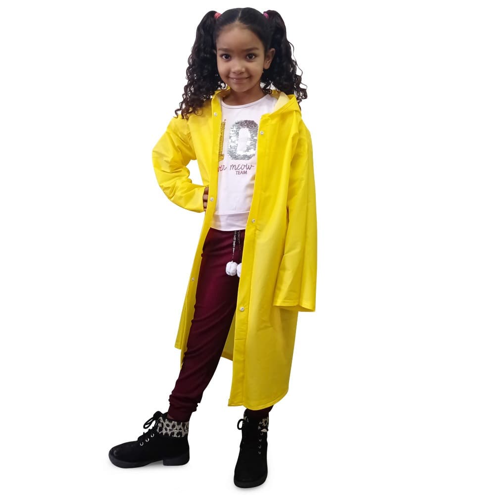 kit com 6 capas de chuva infantil Nikokit promocional