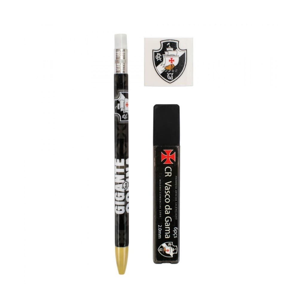 KIT VASCO DA GAMA LAPISEIRA 2.0 MM BORRACHA E GRAFITES ORIGINAL