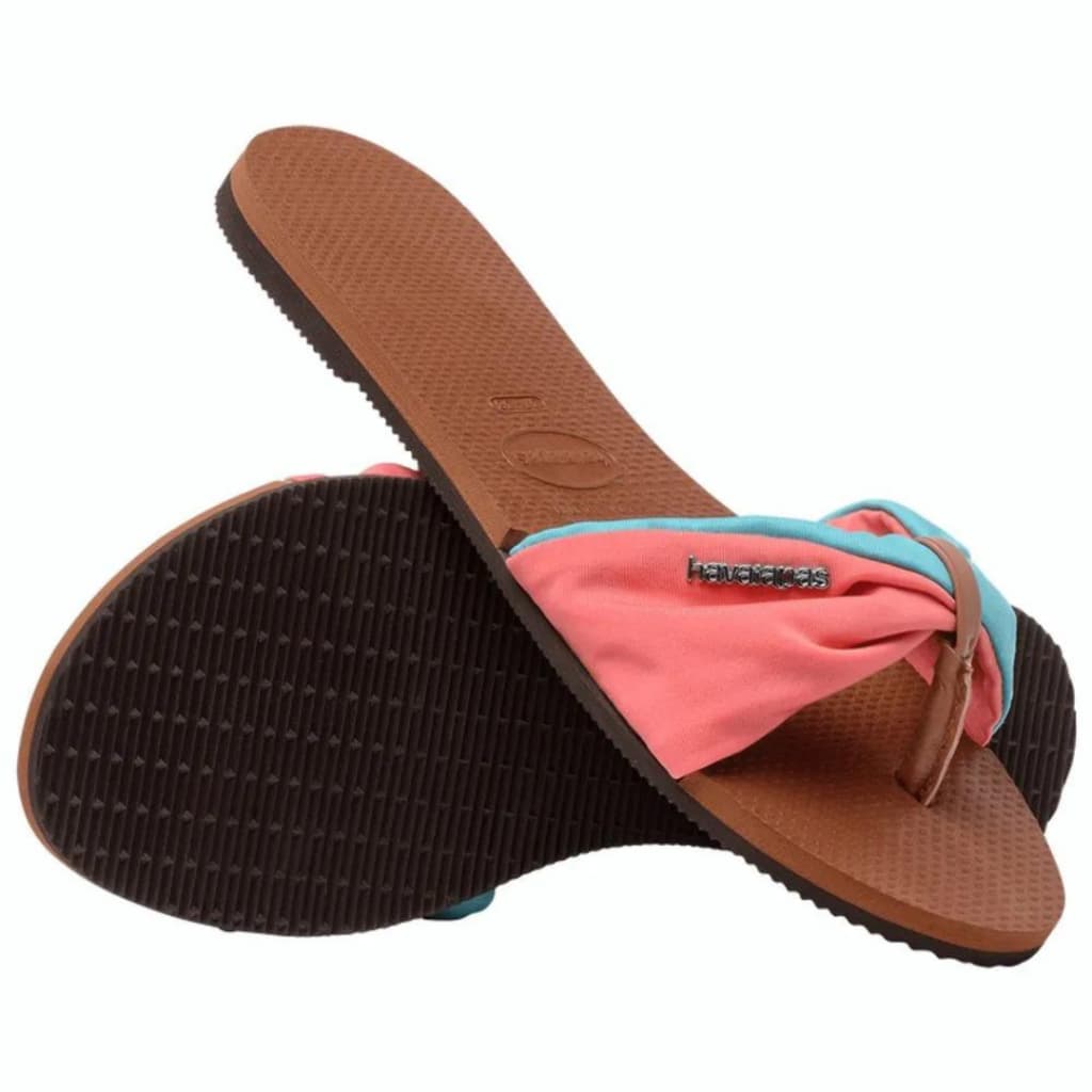 Rasteirinha Havaianas You Tropez Shine Feminina Praia Laranja Original Bege Rosa Floral Lilas azul