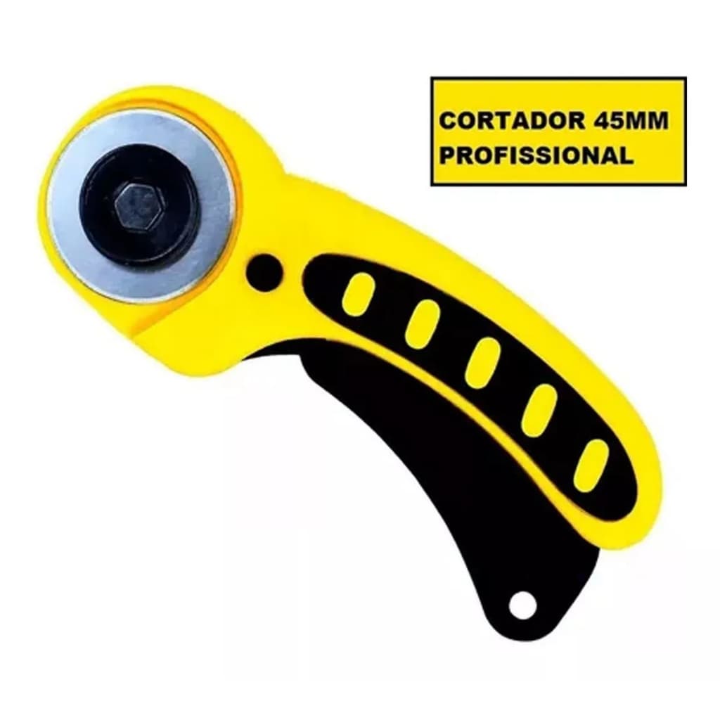 Cortador Circular Tecido Artesanato Profissional 45mm Patchwork E Scrapbook