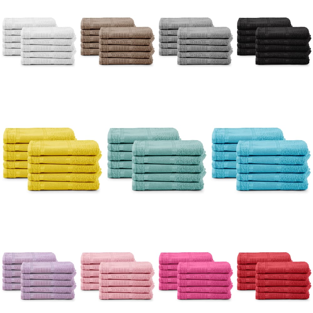 30 Toalhas Lavabo Arjotec para Bordar Toalinha Manicure