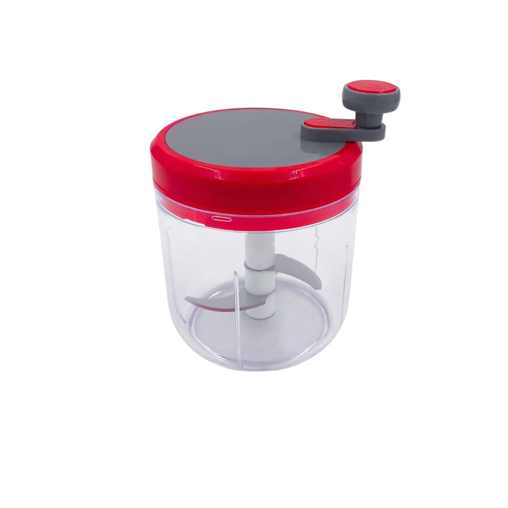 Processador triturador de alimentos 250ml manivela corta tritura alimentos--22088