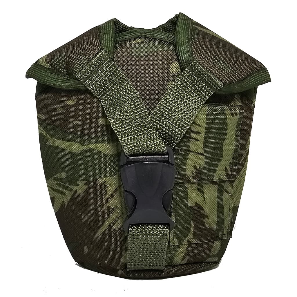 Bravura Porta Cantil Camuflado Premium Camping Sobrevivência 900 ml