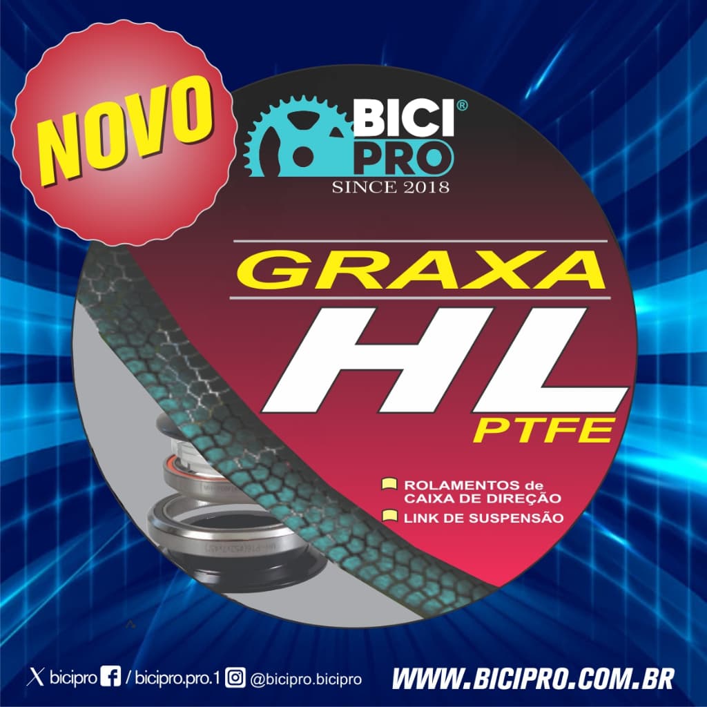 BICIPRO GRAXA HL - HEADSET E LINK DE SUSPENSAO 500g