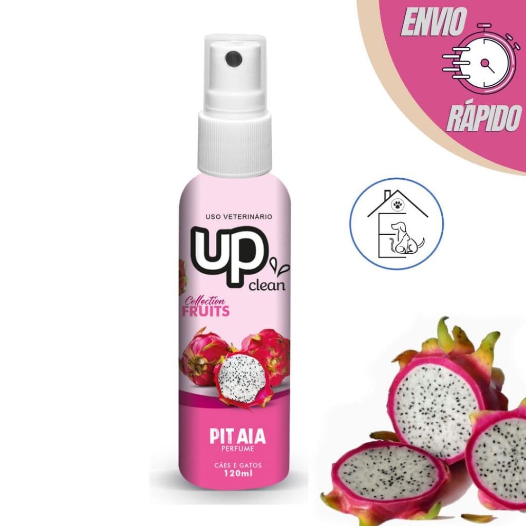 PERFUME PARA CACHORRO GATO AROMA PITAIA 60ML UP CLEAN