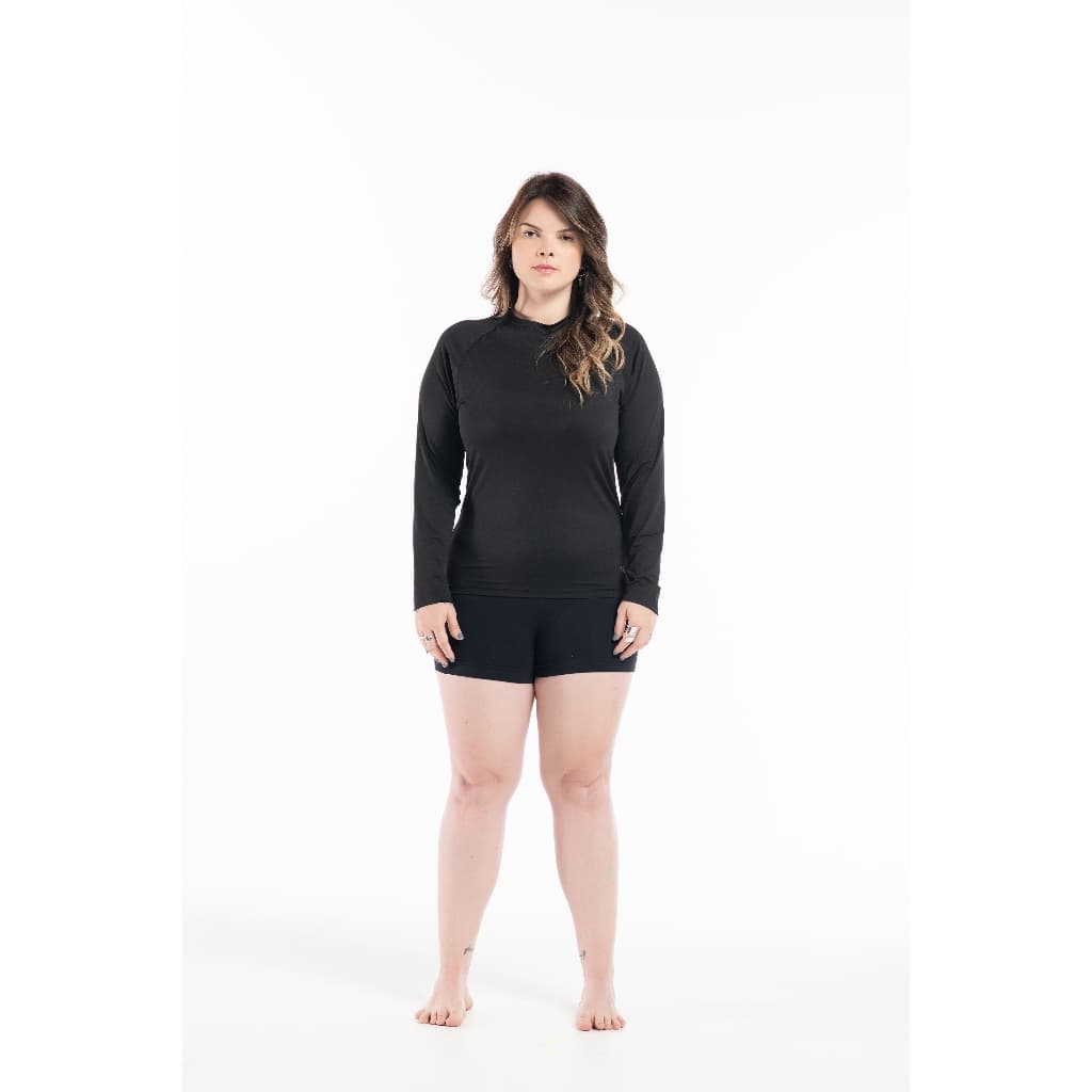 Camisa Térmica Feminina Proteção Uv Manga Longa Poliamida Keeper