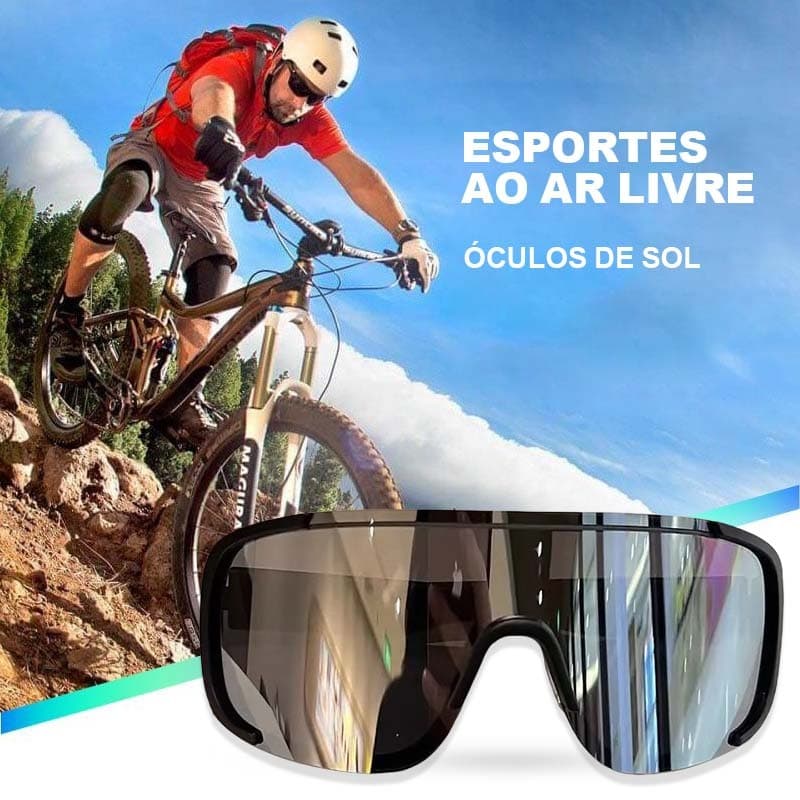 Óculos de sol para montanhismo Óculos de sol para ciclismo ao ar livre Unisexo