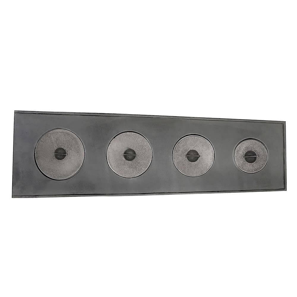 Chapa Para Fogão A Lenha 4 Furos Mineira 89 X 29 X 23