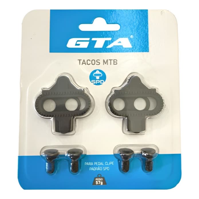 Taquinho Tacos Sapatilha Pedal Clip Encaixe Mtb Padrão Speed