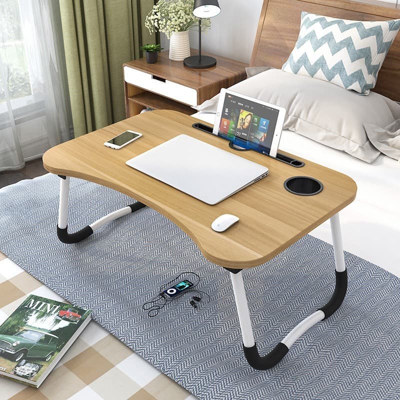 Mesa Dobrável Para Notebook Suporte Portátil Home Office Cama Refeição