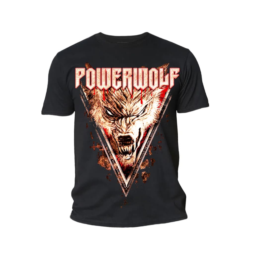 Camiseta Infantil e Adulto PowerWolf Blusa unissex 100% Algodão Envio Imediato