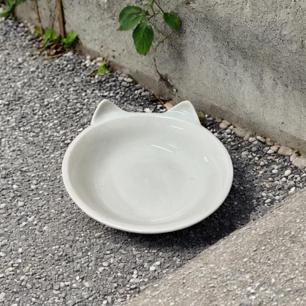 Comedouro Pet Para Cachorro e Gato De Porcelana - Tigela Pet - Pote Para Ração e Água
