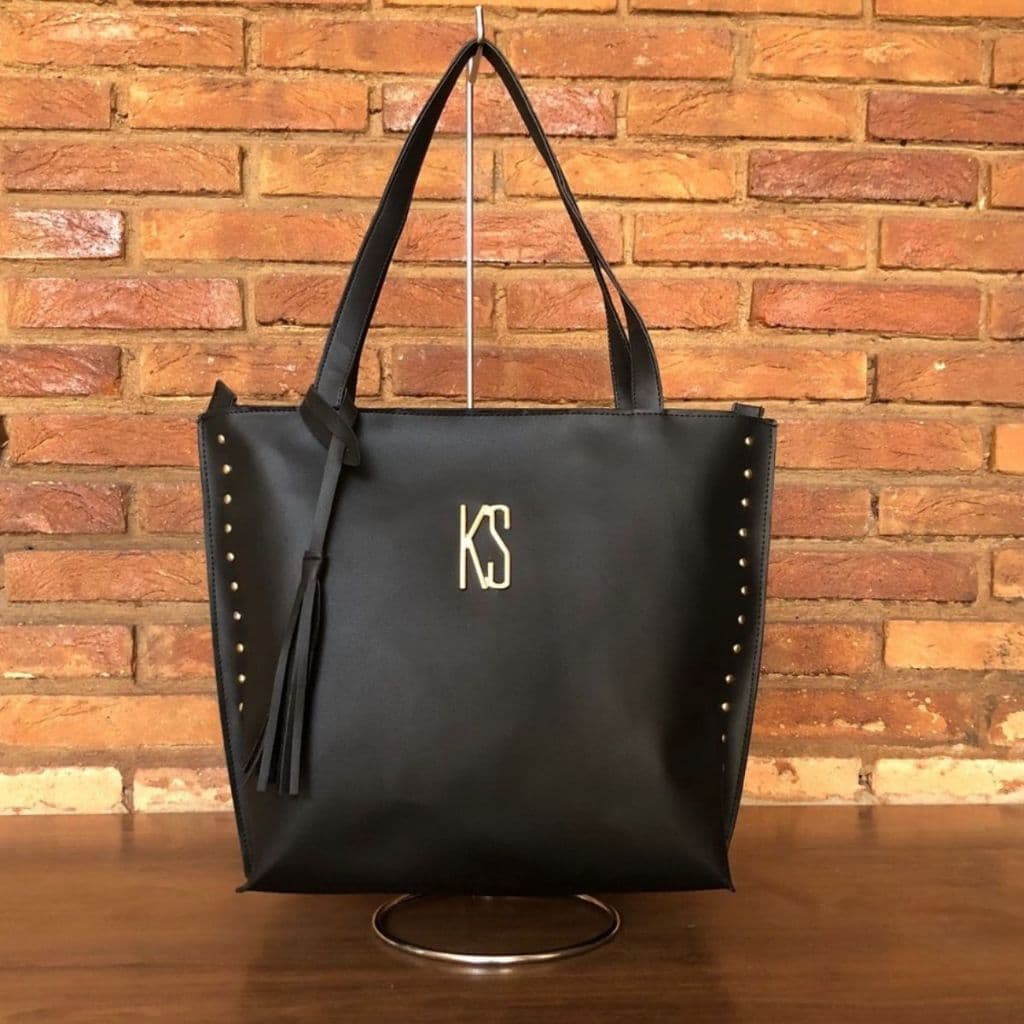 Bolsa Sacola Grande Feminina de Ombro Couro Eco Reforçado Lançamento