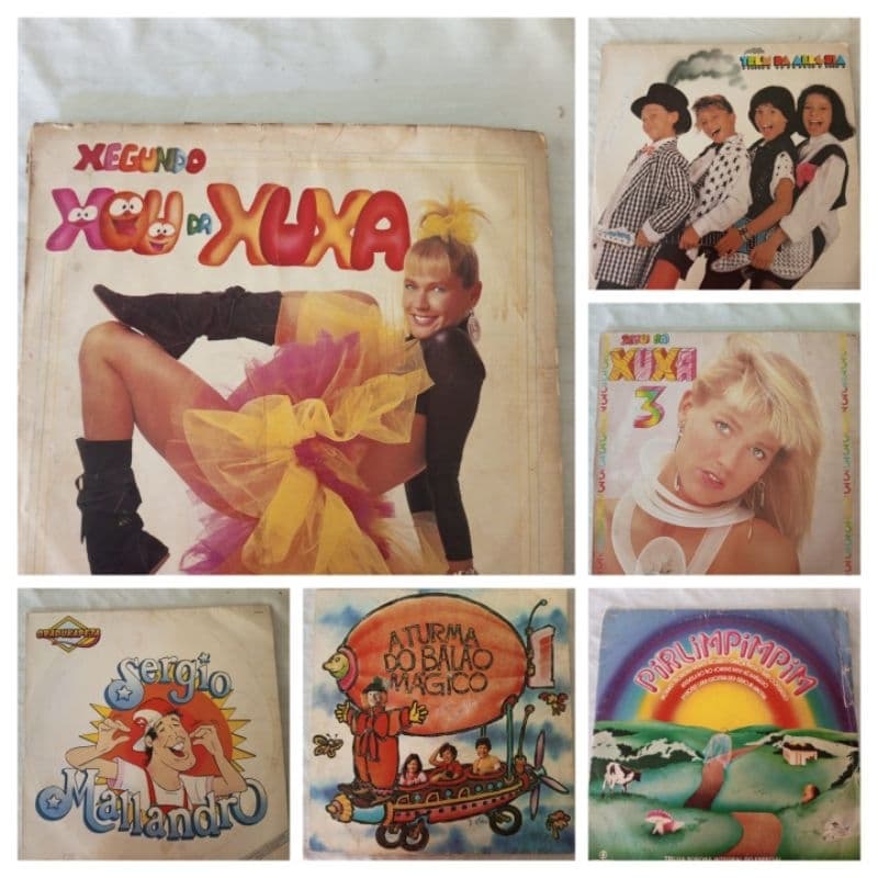 Disco de vinil LP infantis diversos