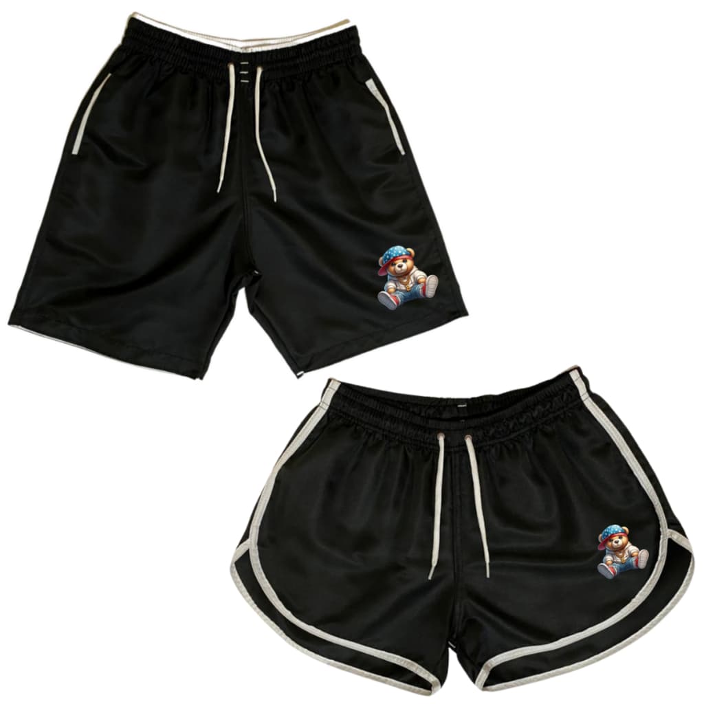 Conjunto Mozão Shorts Casais Combinadinho Bermudas de Praia Casal