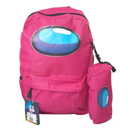 Kit Mochila De Costas Infantil e Estojo Among Us