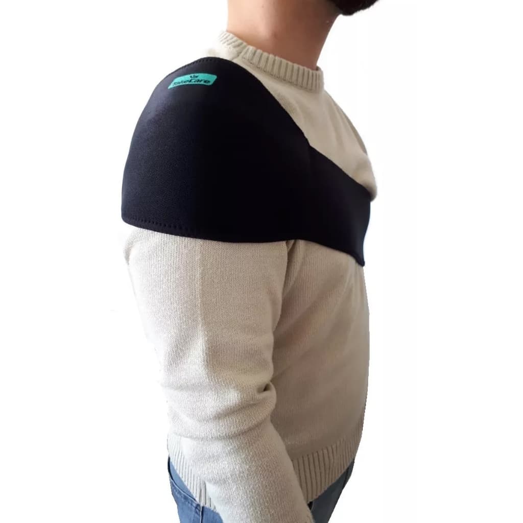 Suporte Para Bolsa De Gel Ombro Neoprene Compressão Unissex Ajustável Tamanho Único Bilateral