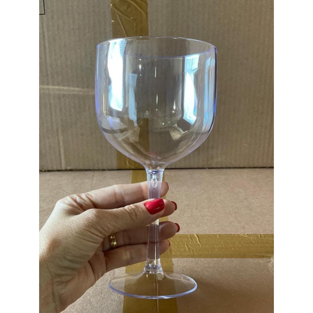 Kit 100 Taças Gin 580ml Transparente SEM personalização