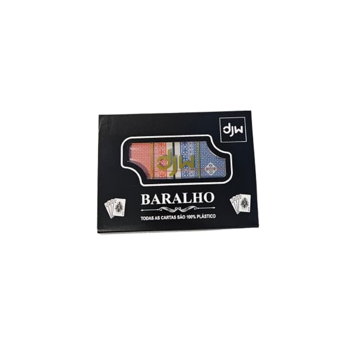 Jogo De Baralho 100% Plastificado C/ Estojo 2 Jogos