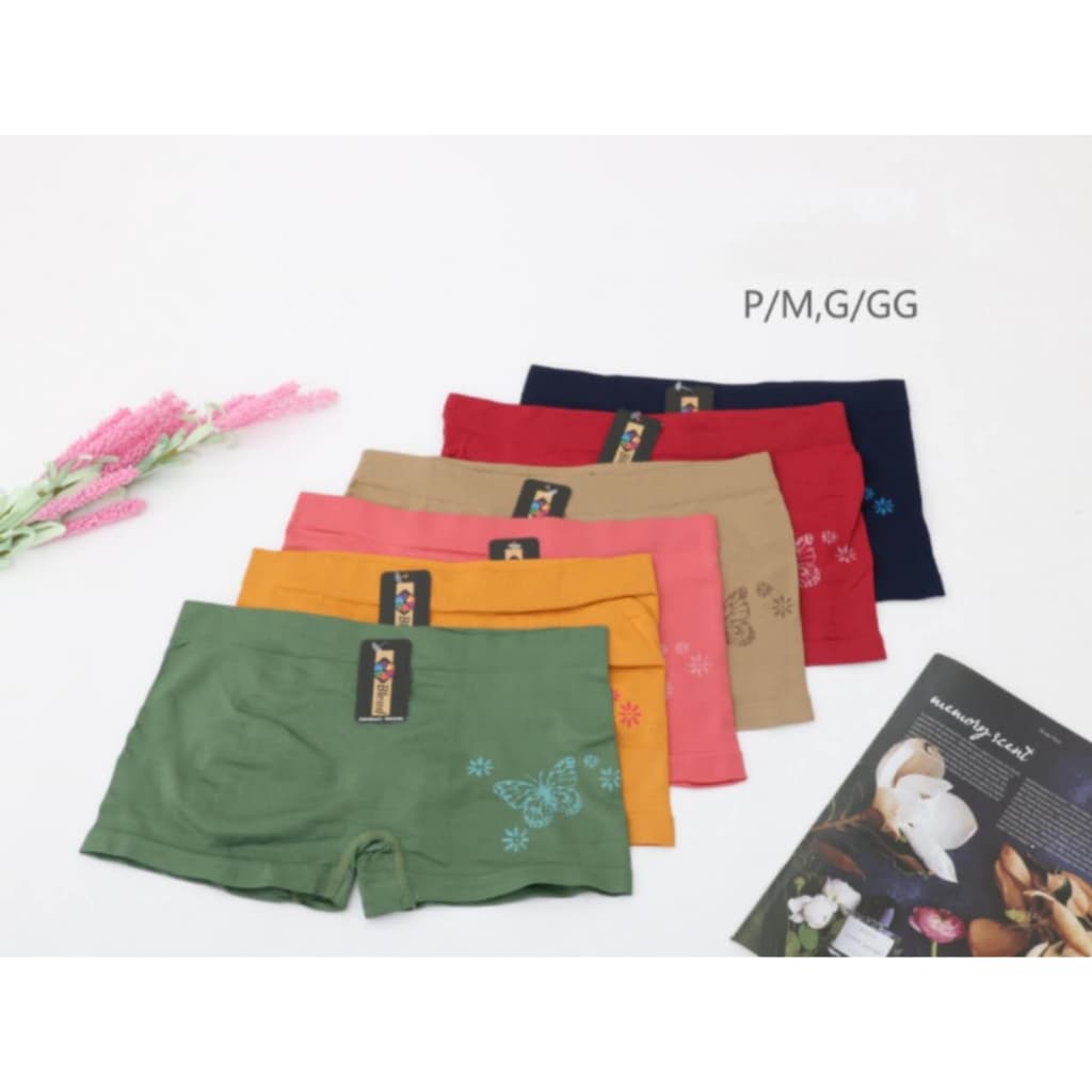 KIT 3-5-7CALCINHA BOXER (ANAGUAS) COZ ALTO