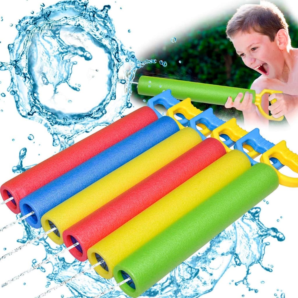 Kit 20 Lança Água Infantil Grande Brinquedo Piscina E Praia Diversão Férias Kit 3/6/10/15/20