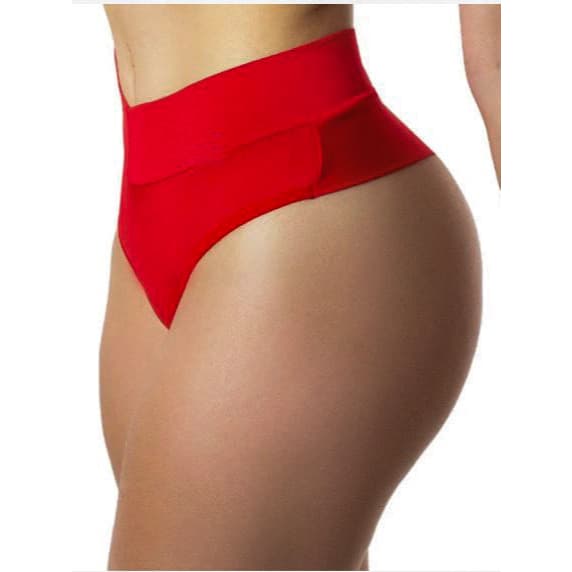 Kit 3 Calcinha Modeladora Cós Alto Fio Duplo NÃO MARCA