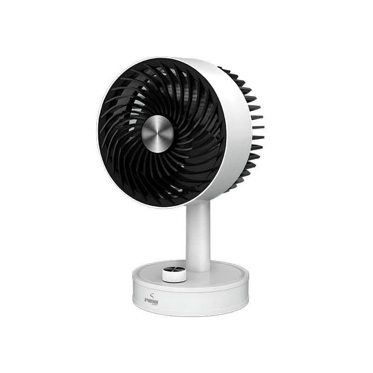 Ventilador de Mesa Portátil Diâmetro 23 cm Recarregavel 3 Velocidade Super Forte