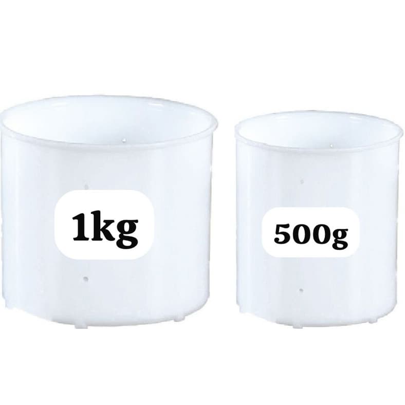 Kit 2 Formas Queijo Frescal Ricota Polietileno 500 E 1000 Gramas.
