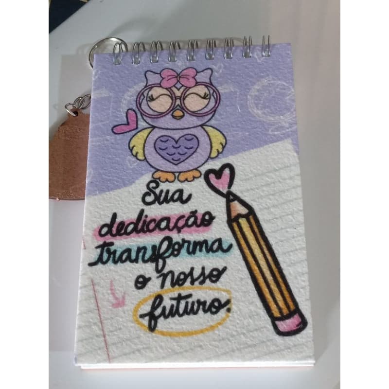 BLOCO DE ANOTAÇÕES PERSONALIZADO, PROFESSORES, EVENTOS, CHAVEIROS MDF PERSONALIZADOS,  PROFESSORES