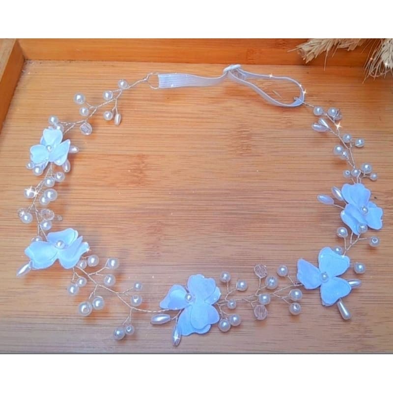 arranjo de cabelo florzinhas de orquídea para  daminhas,batizado formatura ABC